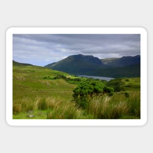 A view of Connemara Sticker